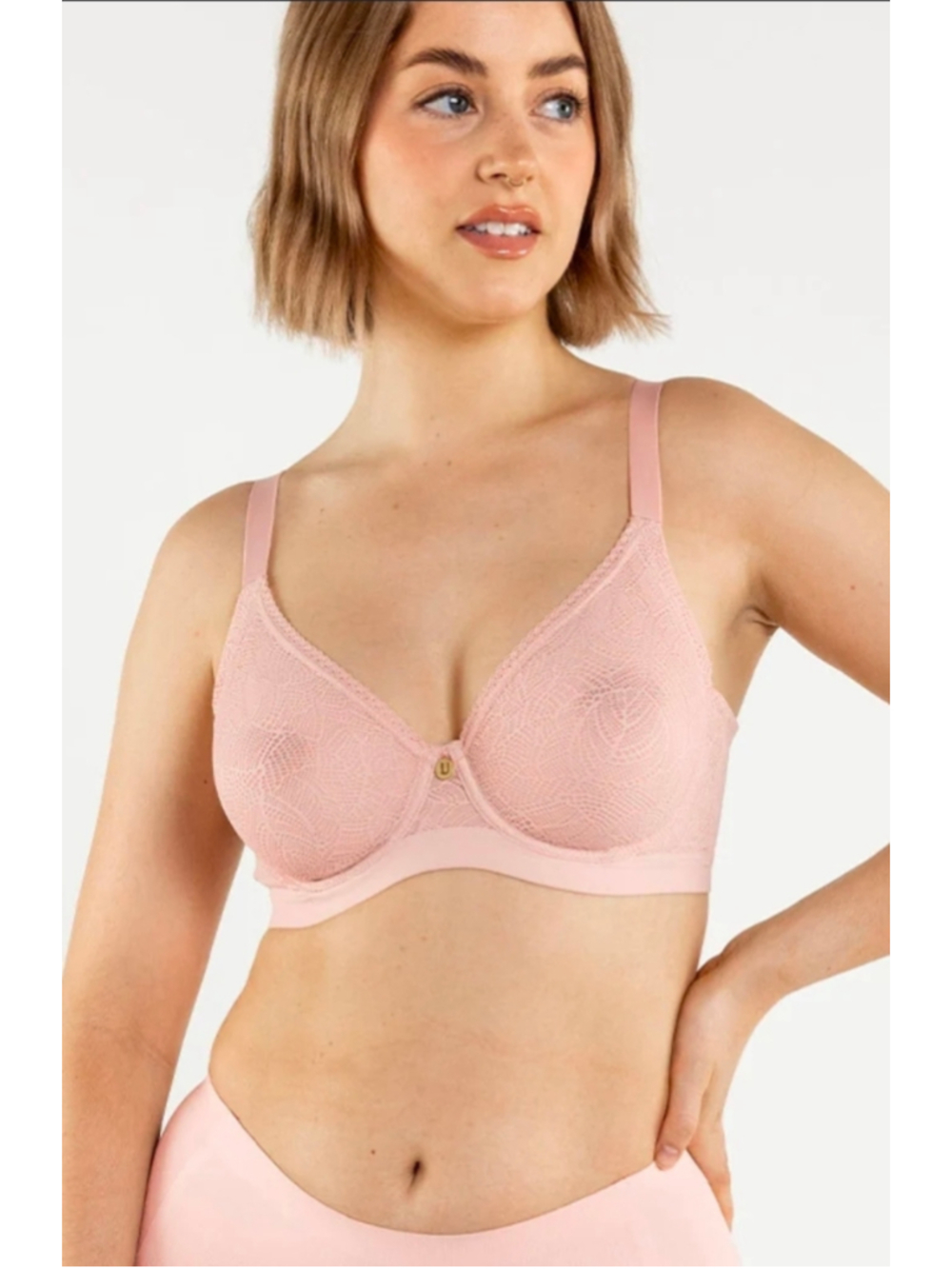 NWT UNDERSTANCE Zoe Smooth Coverage Lace Bra 42G